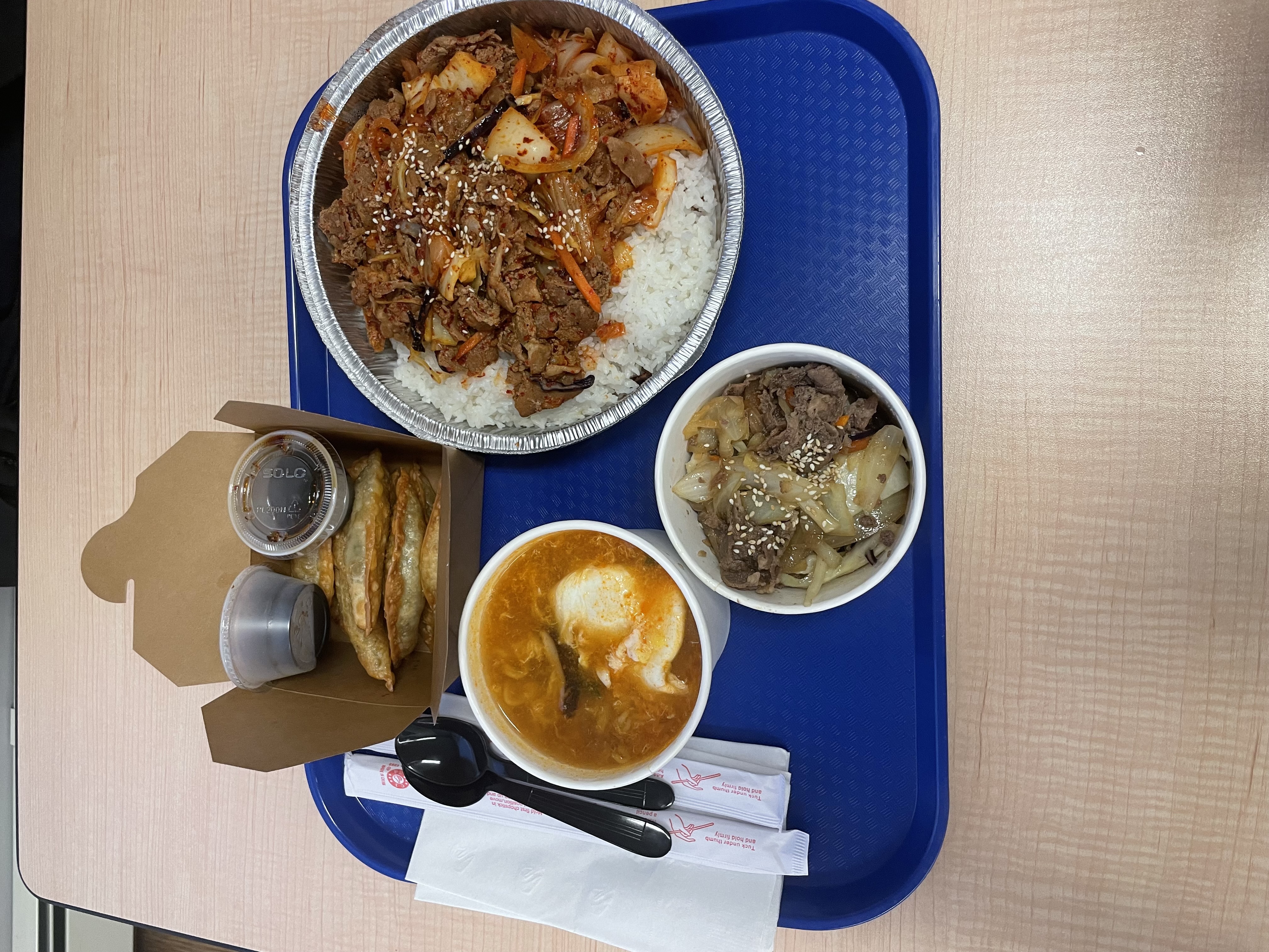 Korean Kitchen Spicy Pork Rice